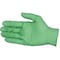 Showa Disposable Gloves, 4 mil Palm, Nitrile, Powder-Free, 2XL, 100 PK, Green 6110PFXXL - alternate 3